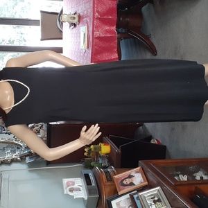 Liz Claiborne sleeveless black mini career / party dress size 6